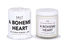 Boheme Heart Candle