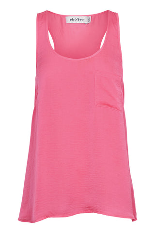 Rosa Tank in Hot Pink by Eb&Ive