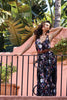 Mexicana Maxi Dress in Festiva Black by Eb&Ive