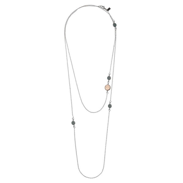 HFL Multi Wear Chain- Metallic Blush and Grey