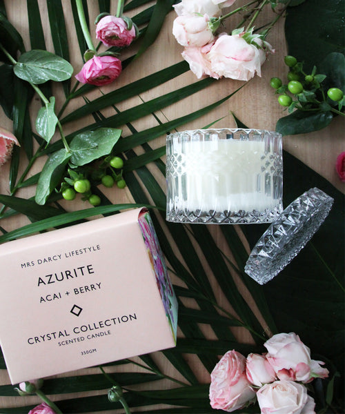 Azurite Candle