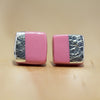 Silver Foil Studs from Pebble+Fred