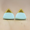 Gold Top Studs from Pebble+Fred
