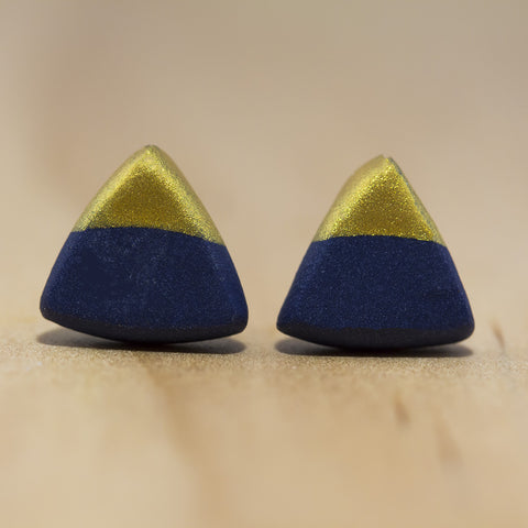 Gold Top Studs from Pebble+Fred