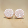 Flicks Circle Stud Earrings from Pebble+Fred