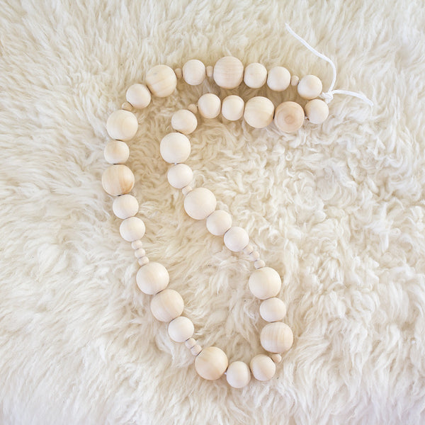 Plain Wooden Bead from Pebble+Fred