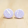 Flicks Circle Stud Earrings from Pebble+Fred