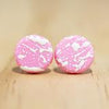 Flicks Circle Stud Earrings from Pebble+Fred