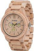 Kappa Beige Wood Watch