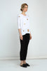 Tirelli 3/4 Sleeve Foil Print Top