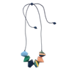 Carousel Necklace (Blue) by Ruby Olive