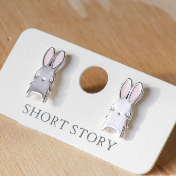Funky Play Bunny Rabbit Earrings by Short Story