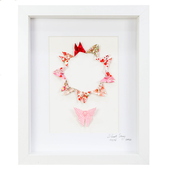 Circle of Life Pink Frame by Short Story
