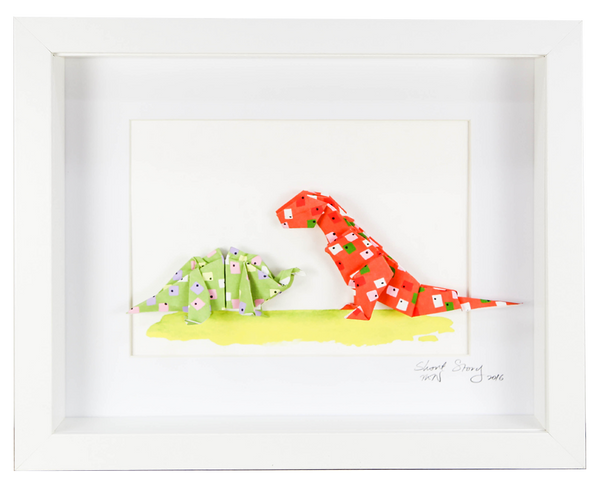 Dinosaur Friends Frame by Short Story