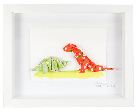 Dinosaur Friends Frame by Short Story