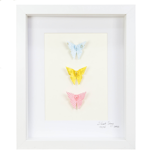 Summer Butterfly Frame Picture