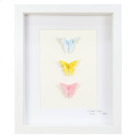 Summer Butterfly Frame Picture