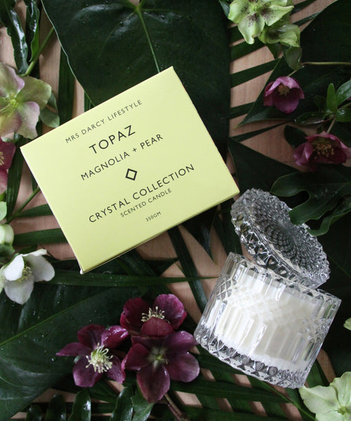 Topaz Candle