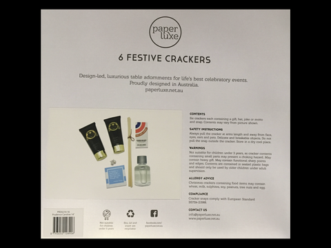 Prudence Caroline Christmas Crackers