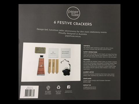 Botanical Christmas Crackers