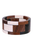 Agra Bangles - Wood/Jet